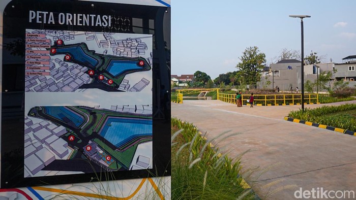 Taman Embung Batu Bangkong, Perpaduan Ruang Rekreasi dan Pengendali Banjir Taman Embung Batu Bangkong di Cipayung, Jakarta Timur, resmi dibuka pada Senin (19/10/2026). Taman ini menjadi ruang rekreasi sekaligus penampung air hujan.