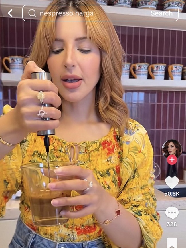 Tasya Farasya Spill Cara Bikin Kopi Favorit hingga Asyik Makan Seblak