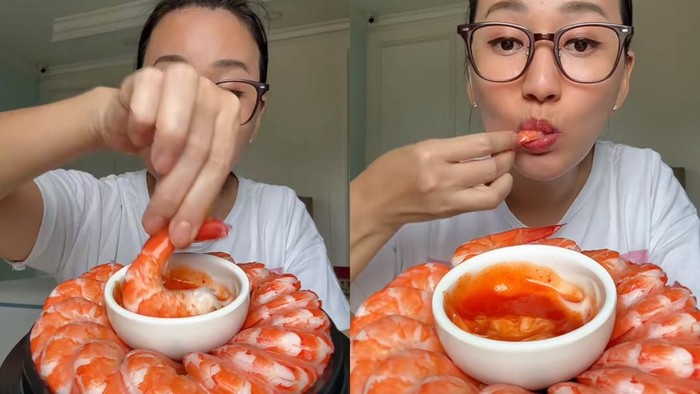 Udang koktail viral di TikTok