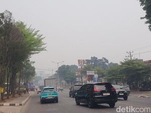 Kualitas Udara Palembang Sangat Tidak Sehat