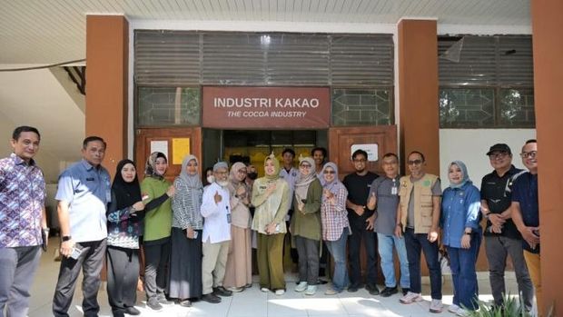Wali Kota Kendari, Siska Karina Imran melihat inovasi di kampus Universitas Halu Oleo (UHO).