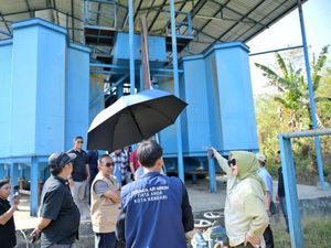 Antisipasi Kekeringan, Walkot Kendari Cek Debit Air di Anggoeya