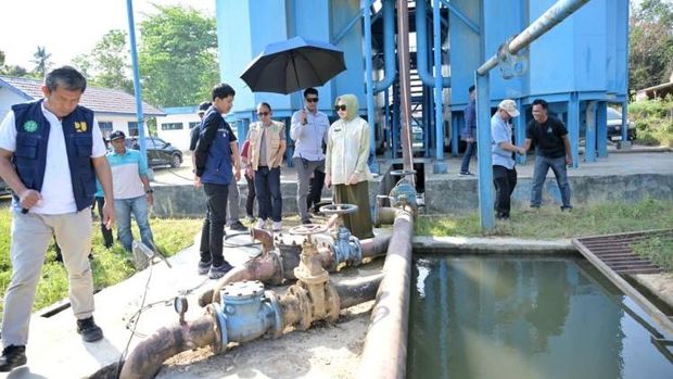 Antisipasi Kekeringan, Walkot Kendari Cek Debit Air di Anggoeya