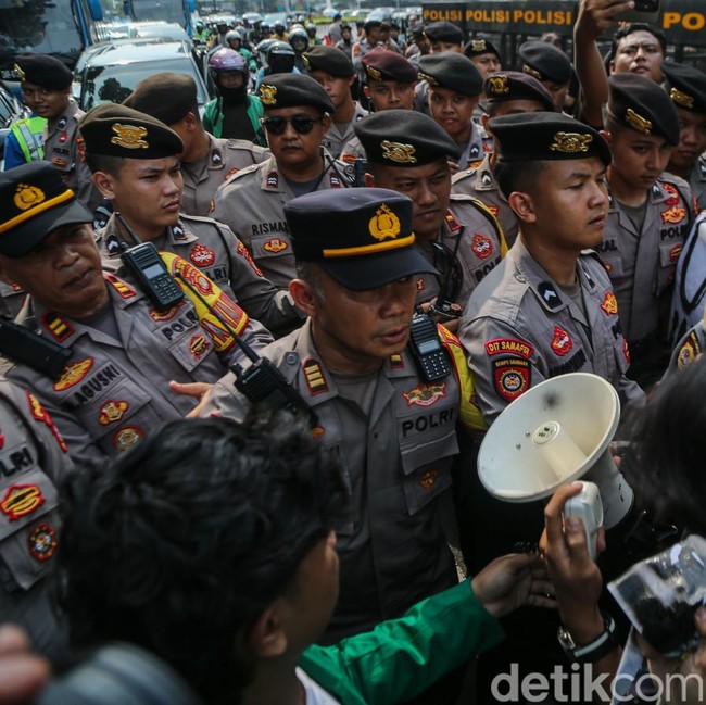 9.505 Personel Gabungan Amankan Aksi di Jakarta