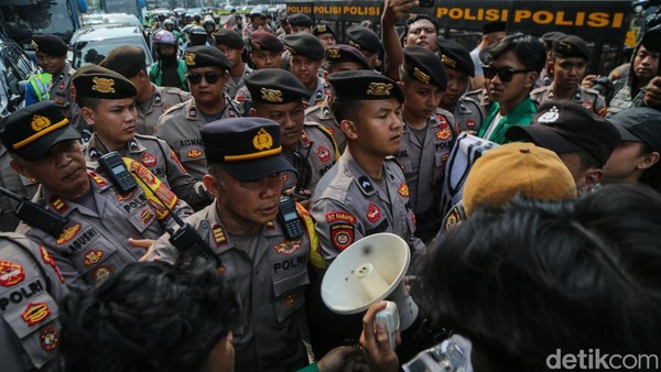 9.505 Personel Gabungan Amankan Aksi di Jakarta