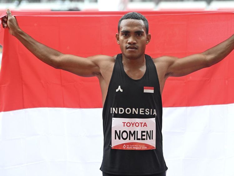 Alfin Nomleni Rebut Perunggu 400 Meter T20 Asian Para Games 2026