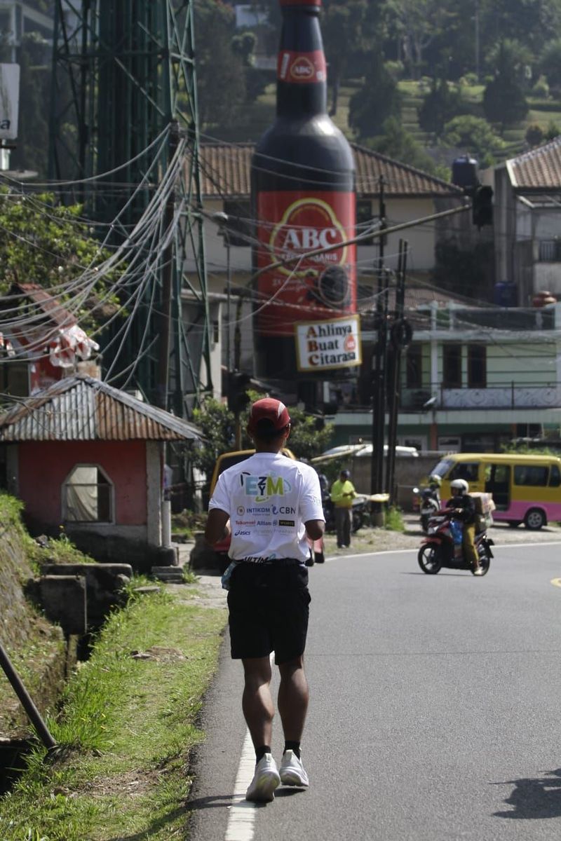 Andhika di ITB Ultra Marathon 2026
