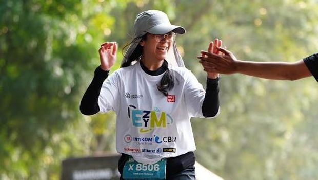 Asya di ITB Ultra Marathon 2026.