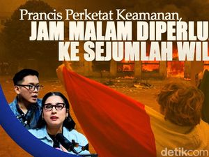 Prancis Perketat Keamanan, Jam Malam Diperluas ke Sejumlah Wilayah
