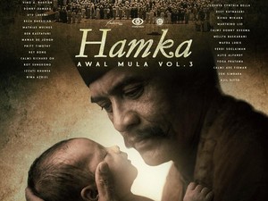 Visual Vino G Bastian di Poster Film Hamka Awal Mula Vol. 3