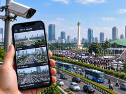 Cara Pantau CCTV Jakarta Saat Aksi Massa 20 Oktober di Monas hingga DPR