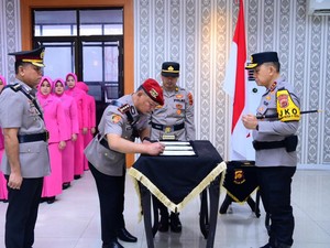Dirreskrimsus dan Dirpolairud Polda Jambi Resmi Berganti