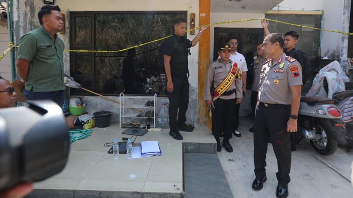 Kapolda Jateng Irjen Roy Hardi Siahaan mendatangi lokasi kasus penganiayaan di Mranggen, Kabupaten Semarang.