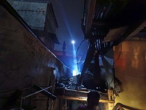 2 Rumah Ludes Terbakar di Passippo Bone