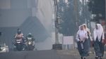 Kabut Asap Selimuti Palembang, Kualitas Udara Berbahaya