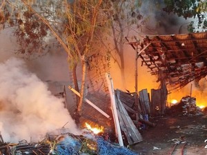 Lapak Rongsok di Bogor Kebakaran, Api Padam Setelah 8 Jam Penanganan
