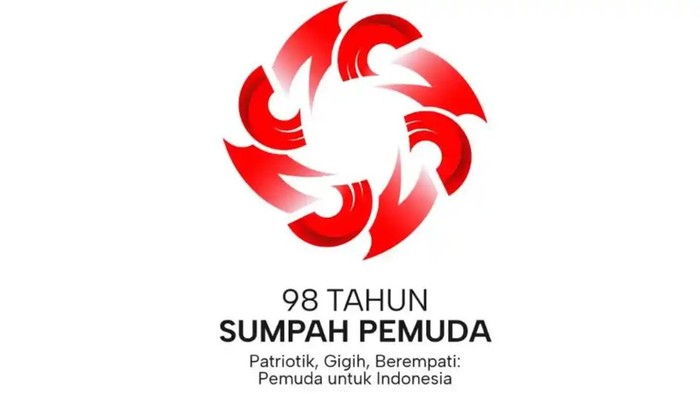 Logo Hari Sumpah Pemuda ke-98 Tahun. (dok. Kemenpora)