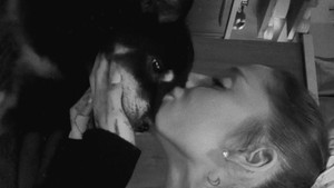 Sejak saat itu, Coco punya akun medsos @MissCocoGrande dan disebut sebagai anjing yang sangat bahagia, penuh kasih sayang, dan punya cemilan telinga babi. Foto: Dok.Ariana Grande/ Instagram