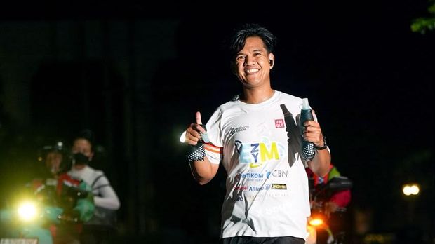 Muhammad Fadhlurrohman di ITB Ultra Marathon 2026.