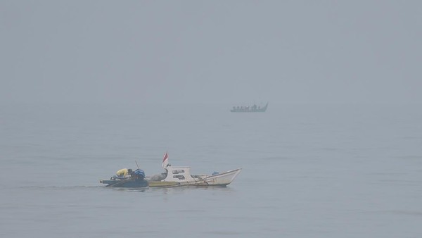 Kabut Asap Halangi Nelayan Melaut