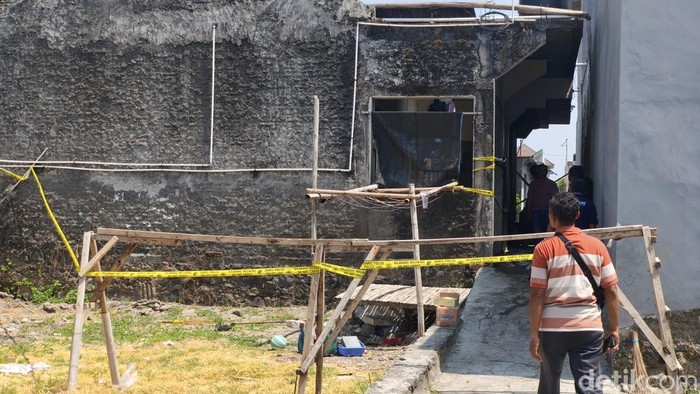 Rumah kontrakan eks napiter inisial AS di Desa Purbayan, Kecamatan Baki, Sukoharjo, Selasa (20/10/2026).
