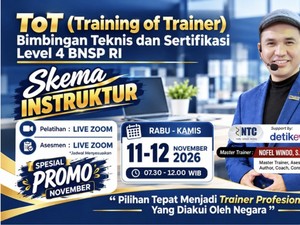 Punya Pengalaman Mengajar? Tingkatkan Kompetensi dengan Sertifikasi Trainer BNSP