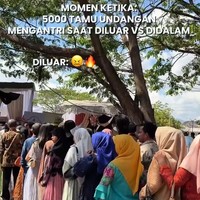 Viral Pernikahan Anak Wakil Bupati Sumbawa, 5.000 Undangan Antre Salaman