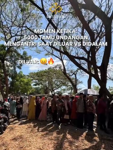 Video pernikahan anak Wakil Bupati undang 5.000 tamu viral di Sumbawa Besar, Nusa Tenggara Barat (NTB), seperti apa suasananya?