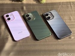 Wujud Vivo V80 Lite 5G, HP Baterai 10.000 mAh Harga Rp 6 Jutaan