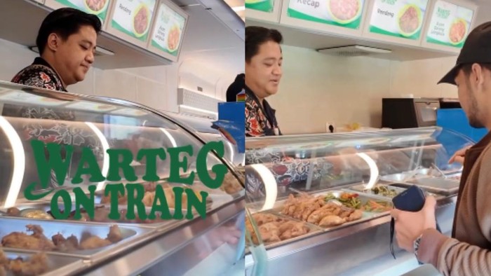 Warteg on Train, inovasi terbaru KAI di layanan kereta makan