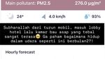 Emosional Zaskia Adya Mecca Perlihatkan Udara Pekat Palangka Raya