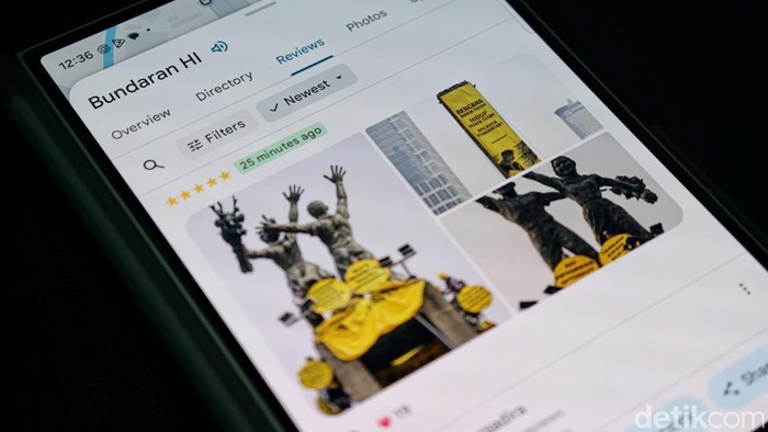 Aksi Greenpeace di Google Maps