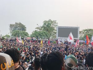 Massa Kecewa Usai Ditemui Rudy Masud, Nilai Jawaban Hanya Normatif