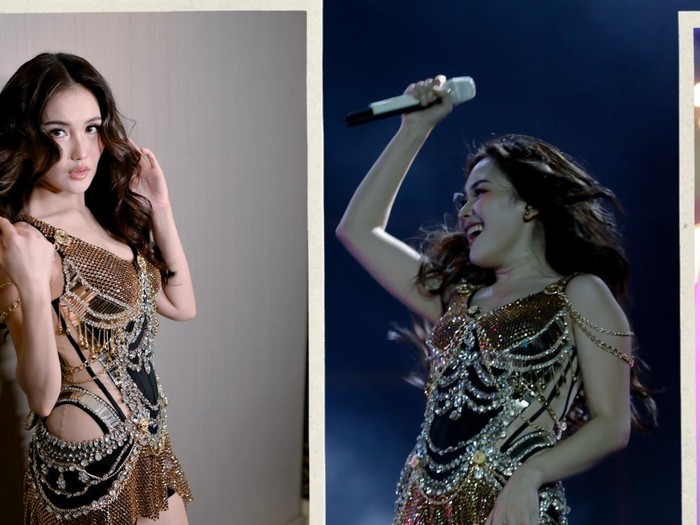 Ayu Ting Ting tampil di festival musik