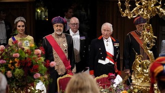 Raja Charles Kutip Hadits Nabi Muhammad saat Jamu Sultan Oman