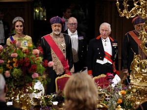 Raja Charles Kutip Hadis Nabi Muhammad SAW saat Sambut Sultan Oman di Inggris