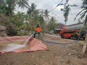 Kekeringan di Malang, 5,3 Juta Liter Air Bersih Disalurkan ke 15 Desa