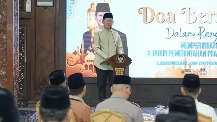 Doa bersama di Lamongan