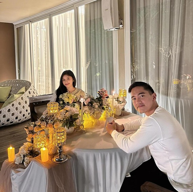Momen Kuliner Erina Gudono saat Cicip Mie Gacoan hingga Dinner Romantis