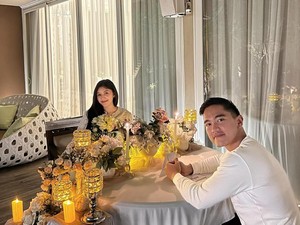 Momen Kuliner Erina Gudono saat Cicip Mie Gacoan hingga Dinner Romantis