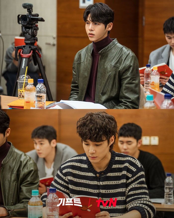 Cast drama Korea GIFT baca naskah perdana.