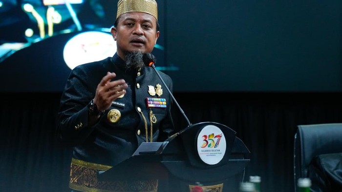 Gubernur Sulsel Andi Sudirman Sulaiman.