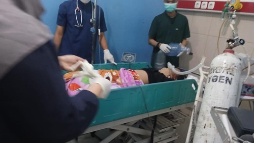 Korban jatuh dari wahana kora-kora di Lombok Utara meninggal dunia usai menjalani perawatan di rumah sakit, Rabu (21/10/2026). (Foto : Polres Lombok Utara).