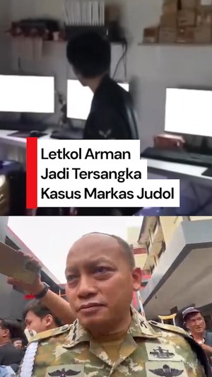 Video: Letkol Arman Tersangka Kasus Rumah Dinas TNI Jadi Markas Judol