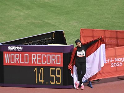Indonesia Raih 3 Medali dari Lintasan 100 Meter di Asian Para Games 2026