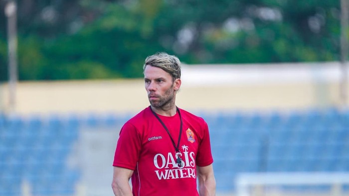 Pelatih Persijap Jepara Juan Cortes. Foto diunggah Rabu (21/10/2026).