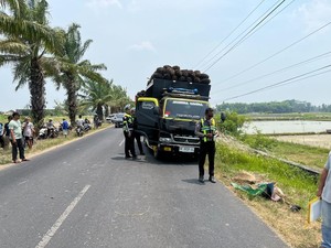Mahasiswa di OKU Timur Tewas Terlindas Truk
