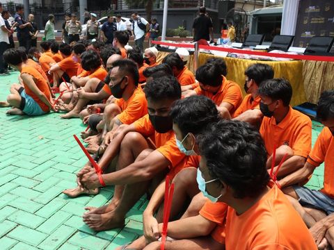 Polres Jakbar bongkar 43 kasus pencurian dalam sebulan (dok.istimewa)