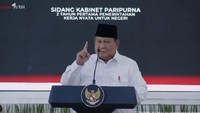 Sidang Kabinet 2 Tahun Pemerintahan, Prabowo Beberkan Alasan Koalisi Besar