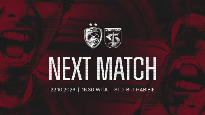 PSM Makassar Vs Persebaya Surabaya di Super League 2026/2027.